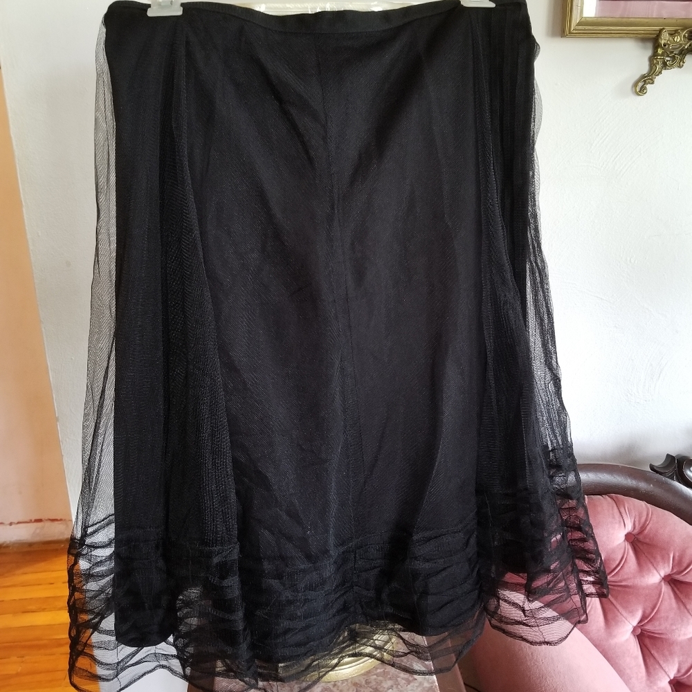 Black Tulle Skirt - Sz 6